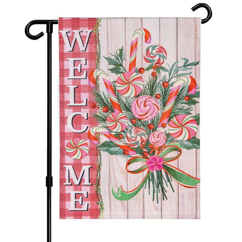 Peppermint Bouquet Garden Flag